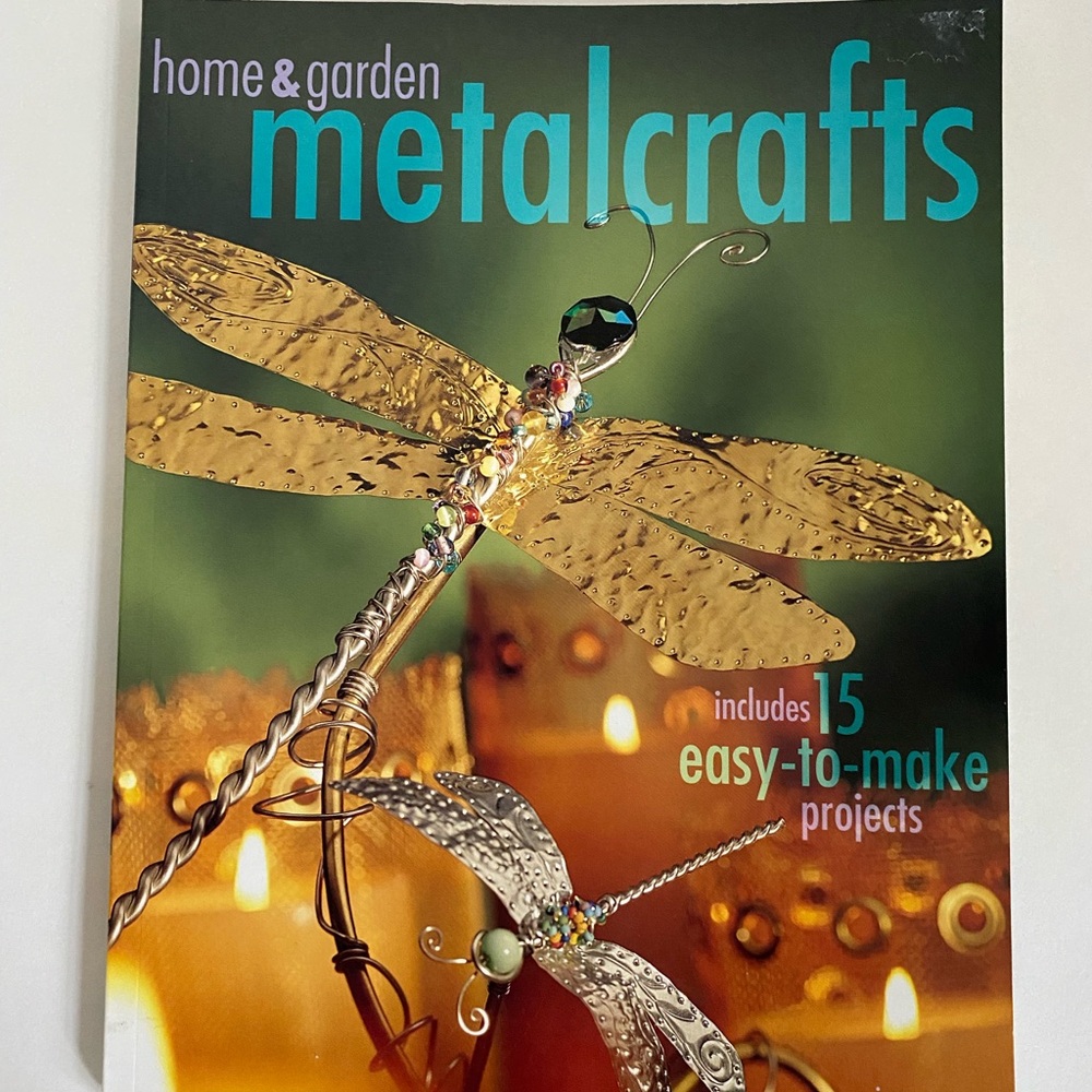 Vintage 2002 Home & Garden Metalcrafts Book